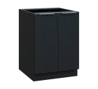 SIS - 6D2 spodní skříňka, 2-dveřová, 870x600x600, antracit